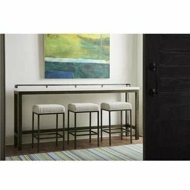 Bar and Game Room Essence Console Table with Stools - HER Home Design Boutique